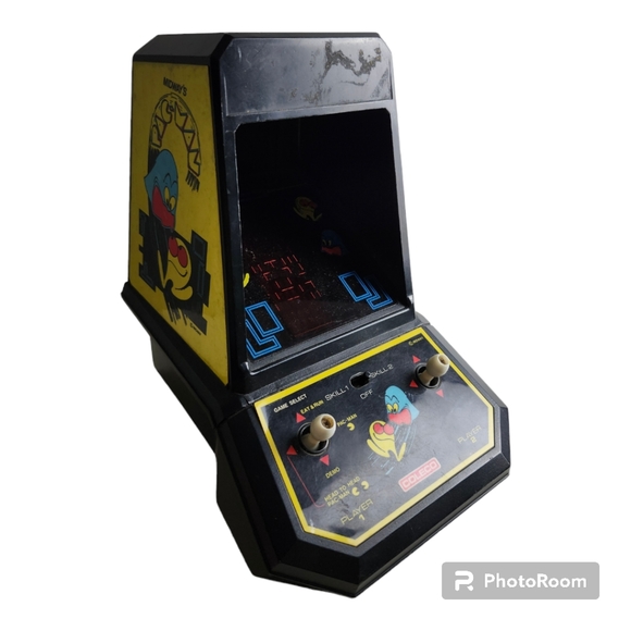 Vintsge 1981 Coleco Midway Pac-Man Mini Tabletop Arcade Game Tested Working - Picture 2 of 10